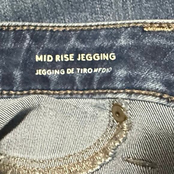 UNIVERSAL THREAD Jeans Womens Size 6/28 Mid Rise Jeggings Blue - Picture 4 of 5